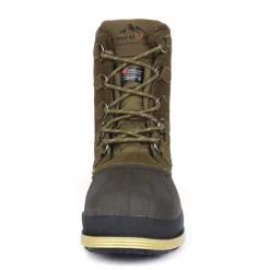 Men's Waterproof Suede Insulated Snow Boots