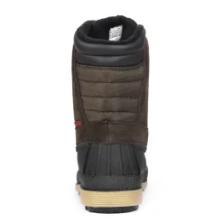 Men's Waterproof Suede Insulated Snow Boots