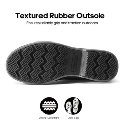 Men's Waterproof Suede Insulated Snow Boots