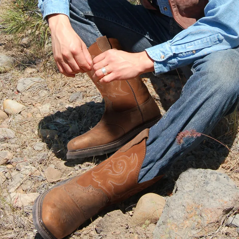 Men's Western-style Work Boots