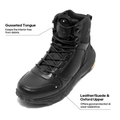 Men’s Wide-Fit Zip-Up Hiking Boots
