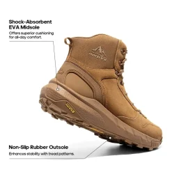 Men’s Wide-Fit Zip-Up Hiking Boots