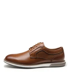 Men's Wide Vegan Leather Dress Sneakers