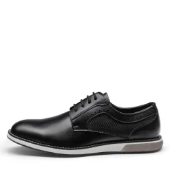 Men's Wide Vegan Leather Dress Sneakers