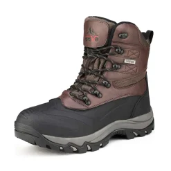 Men's Wide Waterproof Insulated Snow Boots