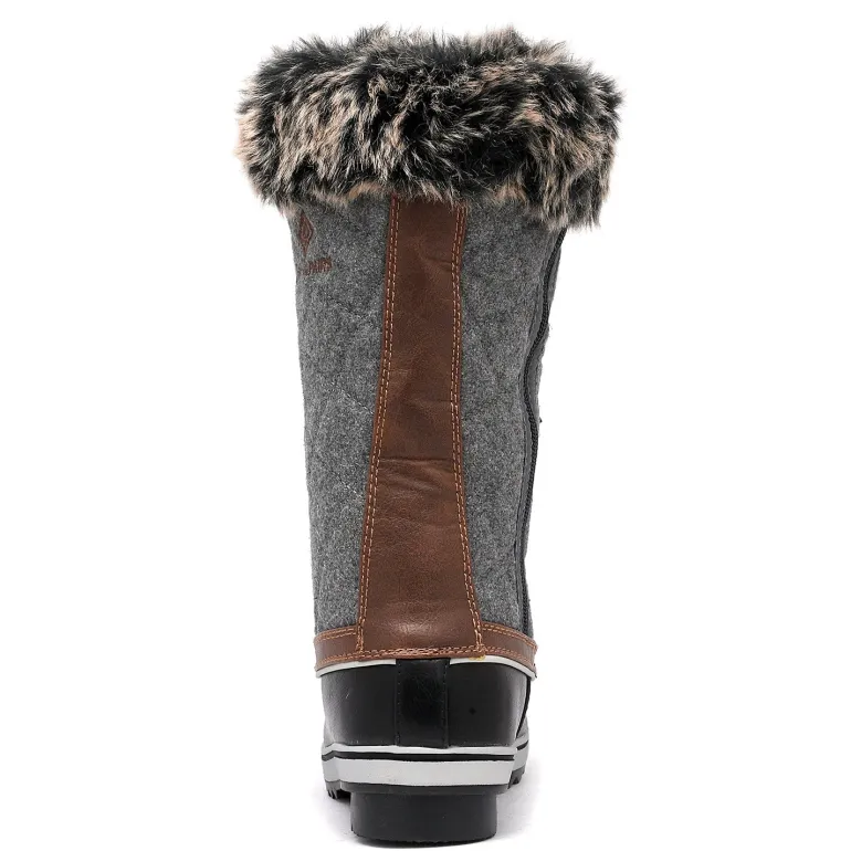 Mid-Calf Fur Snow Boots
