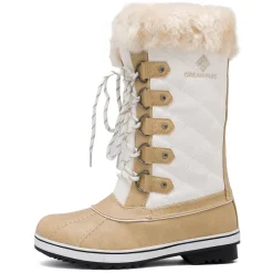 Mid-Calf Fur Snow Boots