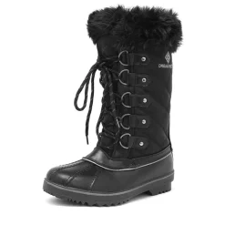 Mid-Calf Fur Snow Boots