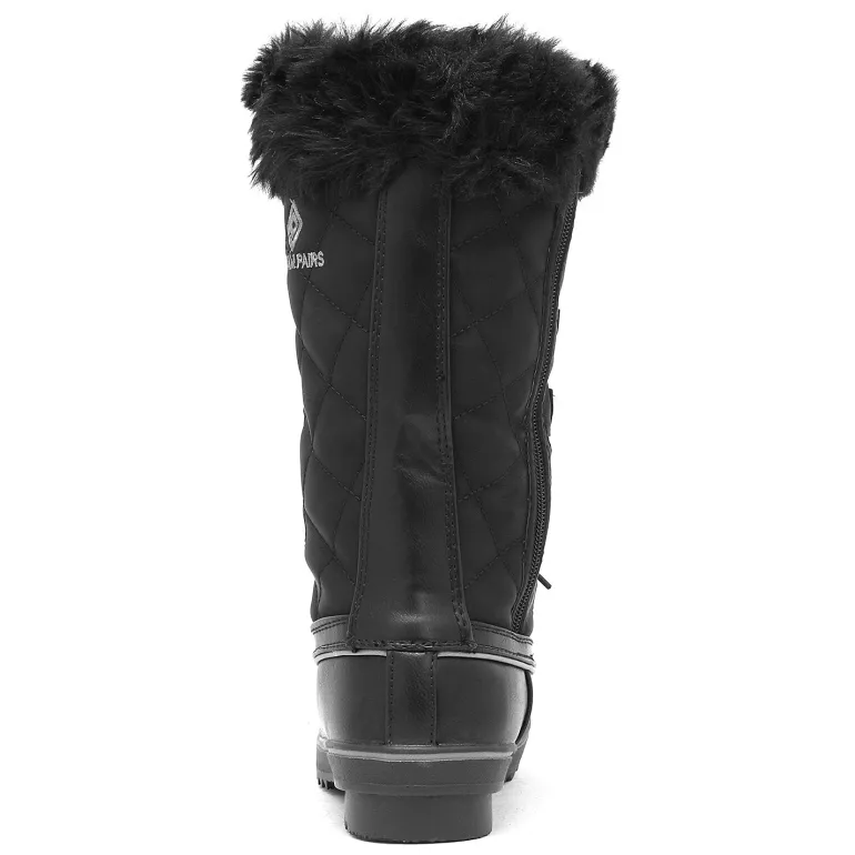 Mid-Calf Fur Snow Boots