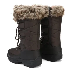 Mid Calf Lace Up Winter Boots