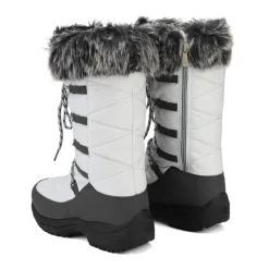 Mid Calf Lace Up Winter Boots