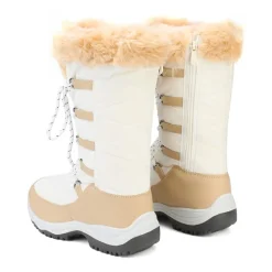 Mid Calf Lace Up Winter Boots