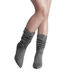 Mid-Calf Pointed Toe High Heel Boots