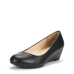 Mid Wedge Heel Pump Shoes