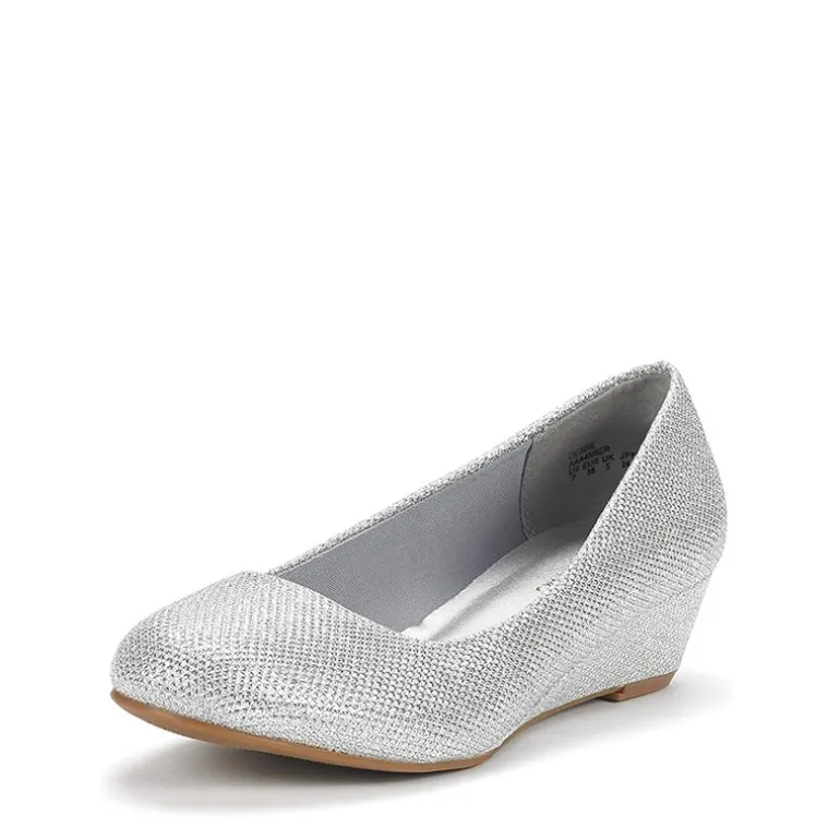 Mid Wedge Heel Pump Shoes