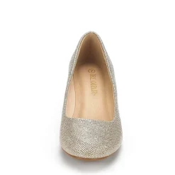 Mid Wedge Heel Pump Shoes