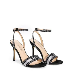 Minimalist Ankle Strap Stiletto Heel Sandals