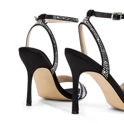 Minimalist Ankle Strap Stiletto Heel Sandals