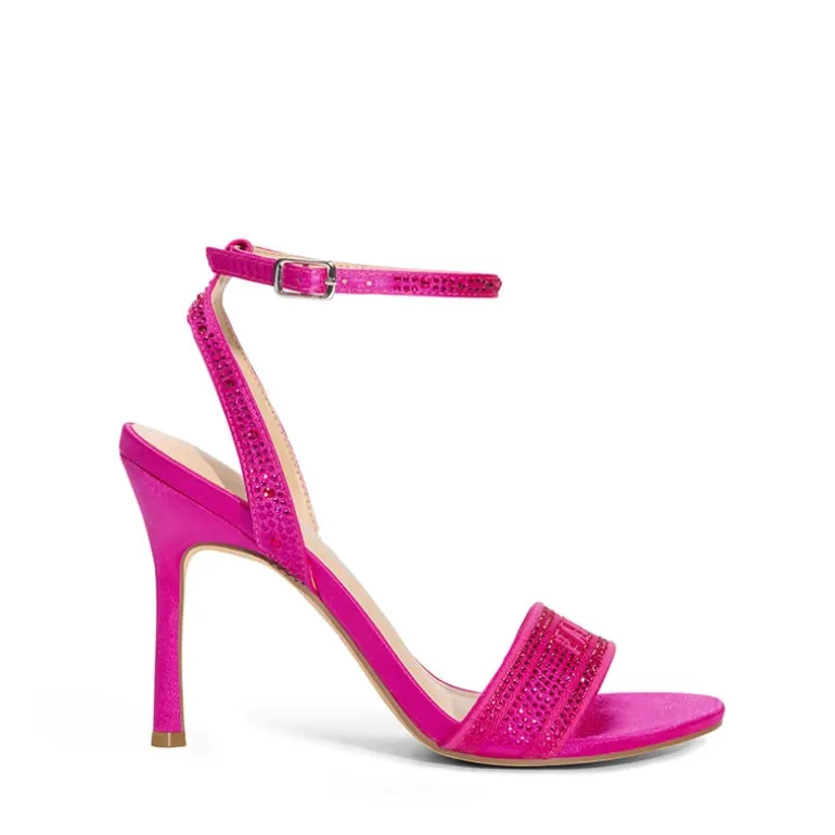 Minimalist Ankle Strap Stiletto Heel Sandals
