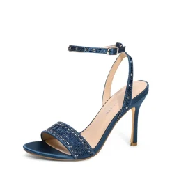 Minimalist Ankle Strap Stiletto Heel Sandals