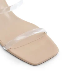 Minimalist Thin-Strap Block Heel Sandals