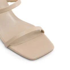 Minimalist Thin-Strap Block Heel Sandals