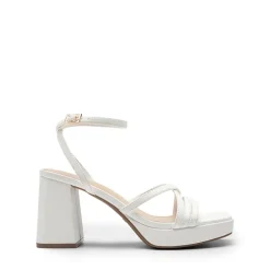 Multiple-strap Platform Heeled Sandals