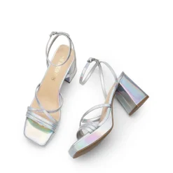 Multiple-strap Platform Heeled Sandals