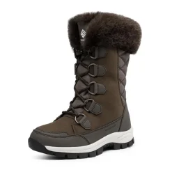 Non-Slip Mid Calf Faux Fur Snow Boots