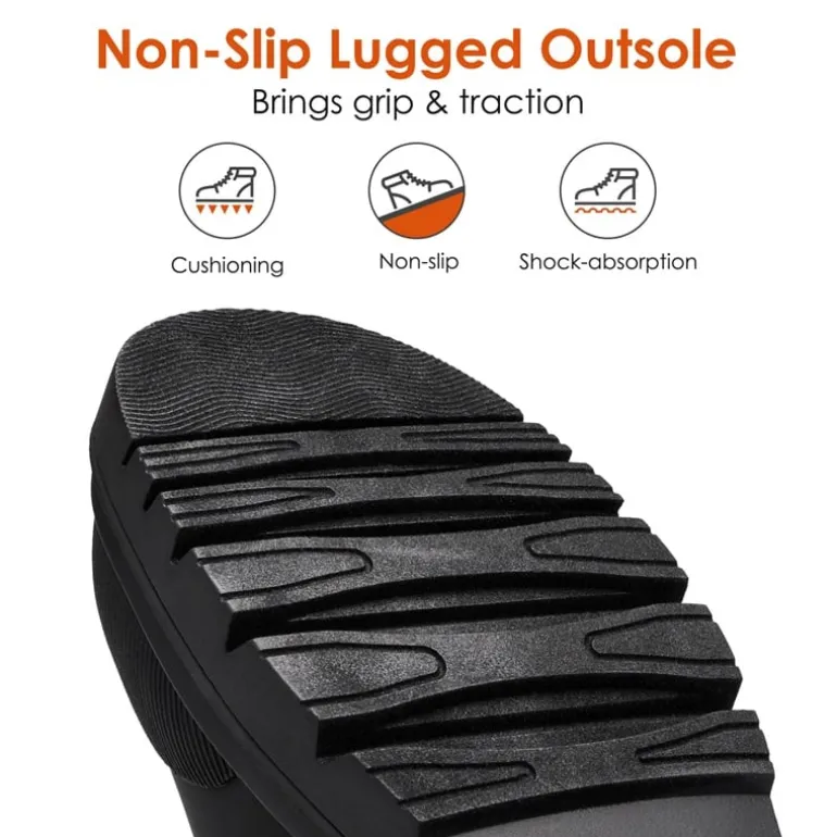 Non-Slip Mid-Calf Waterproof Snow Boots