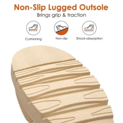 Non-Slip Mid-Calf Waterproof Snow Boots
