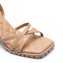 Non-Slip Square Toe Strappy Sandals
