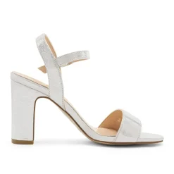 Open Toe Ankle Strap Chunky Heel Sandals