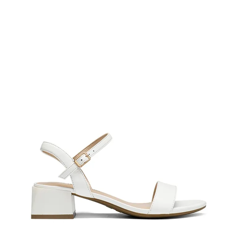 Open Toe Ankle Strap Low Heel Sandals