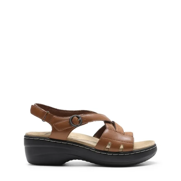 Open Toe Arch Support Wedge Sandals