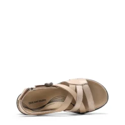 Open Toe Arch Support Wedge Sandals