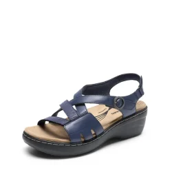 Open Toe Arch Support Wedge Sandals