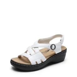 Open Toe Arch Support Wedge Sandals