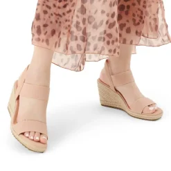 Open Toe Espadrille Platform Sandals