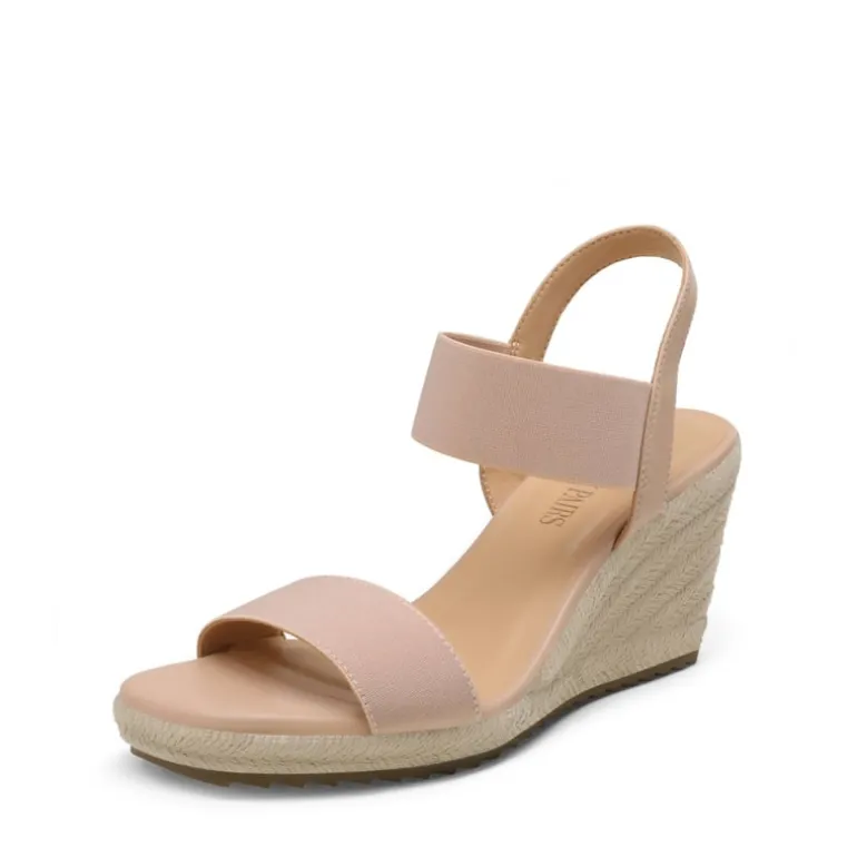 Open Toe Espadrille Platform Sandals