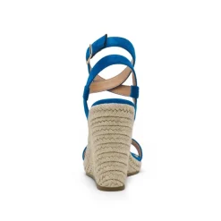 Open Toe Espadrille Platform Wedge Sandals
