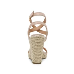 Open Toe Espadrille Platform Wedge Sandals