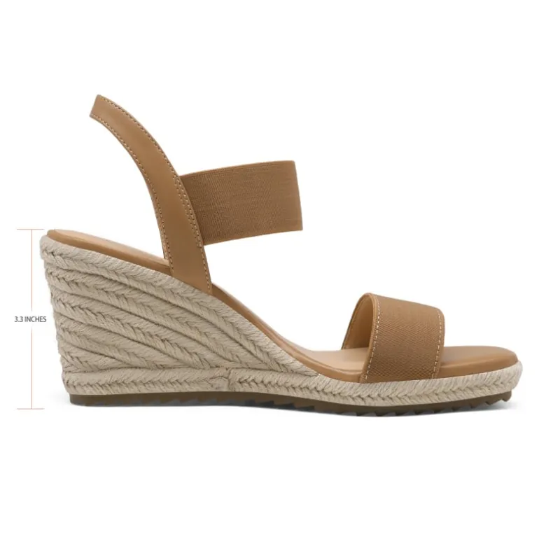 Open Toe Espadrille Platform Sandals