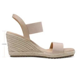 Open Toe Espadrille Platform Sandals