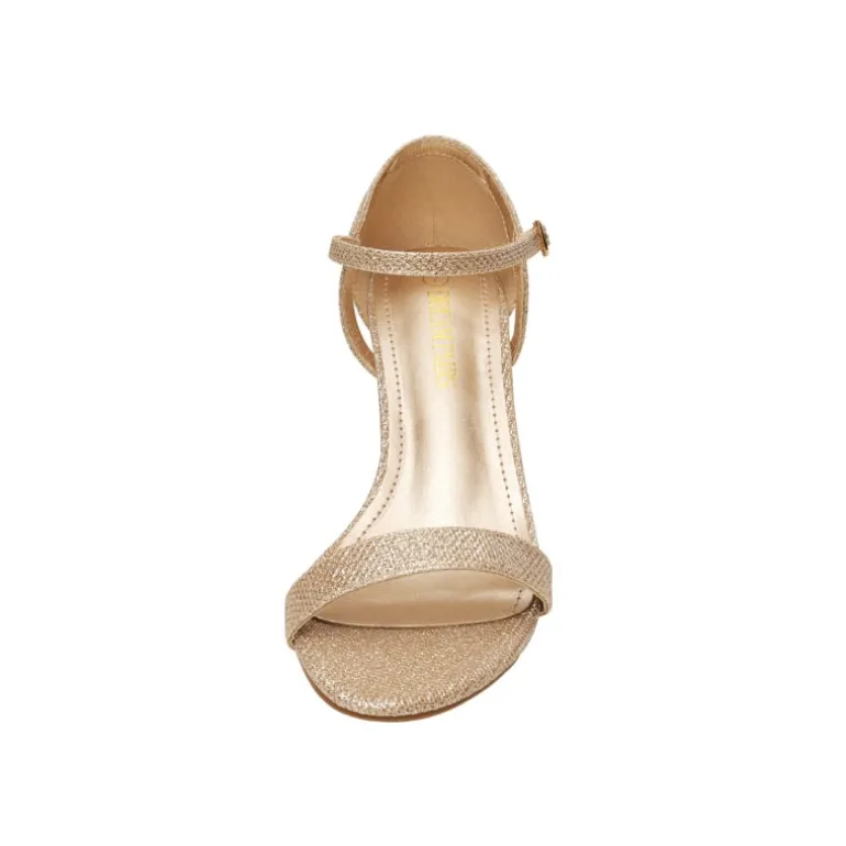 Open Toe Kitten Heel Sandals