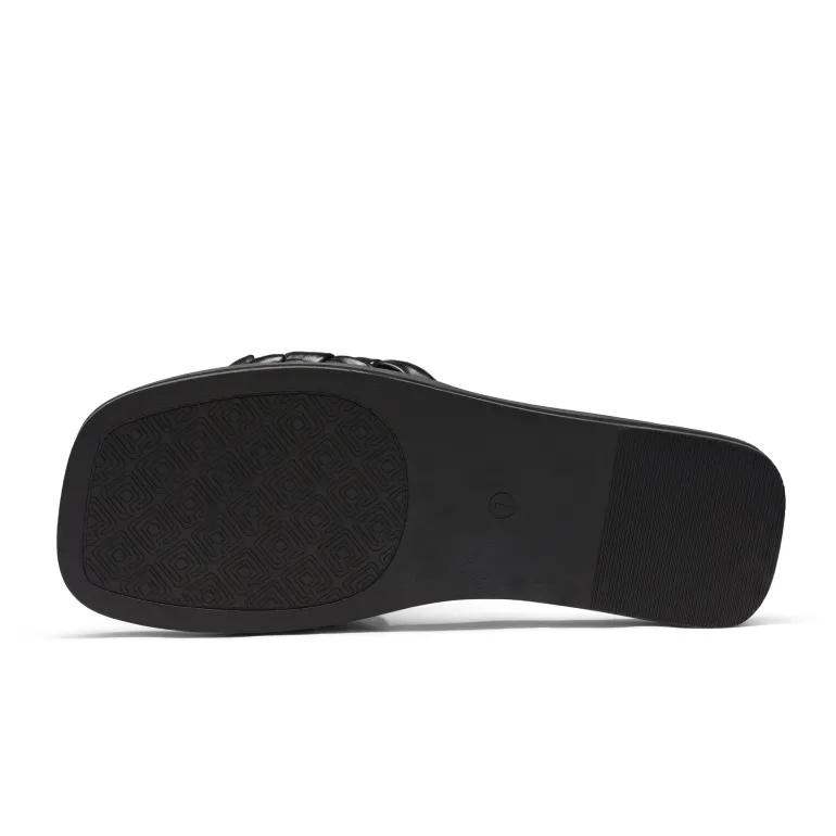Open Toe Slide Flat Sandals