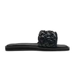 Open Toe Slide Flat Sandals