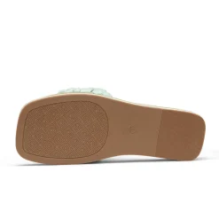 Open Toe Slide Flat Sandals