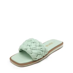 Open Toe Slide Flat Sandals