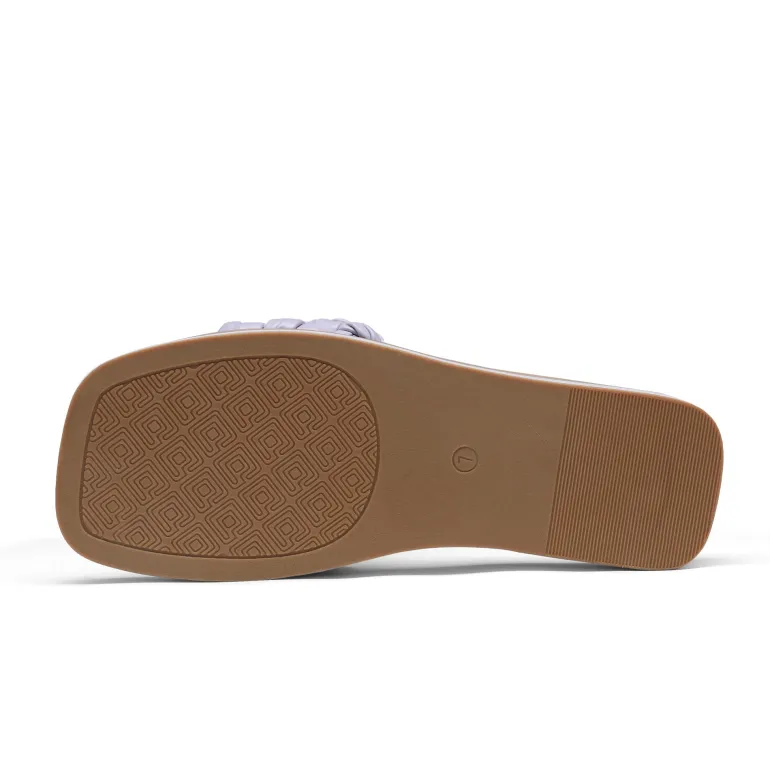 Open Toe Slide Flat Sandals